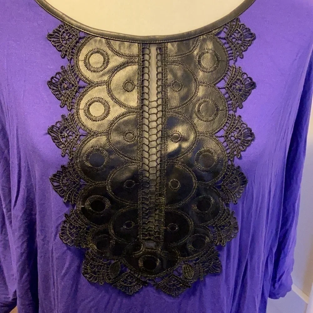 Michel Studio - Royal Purple Top​​​​​​​​​​​​ - Picture 5 of 7